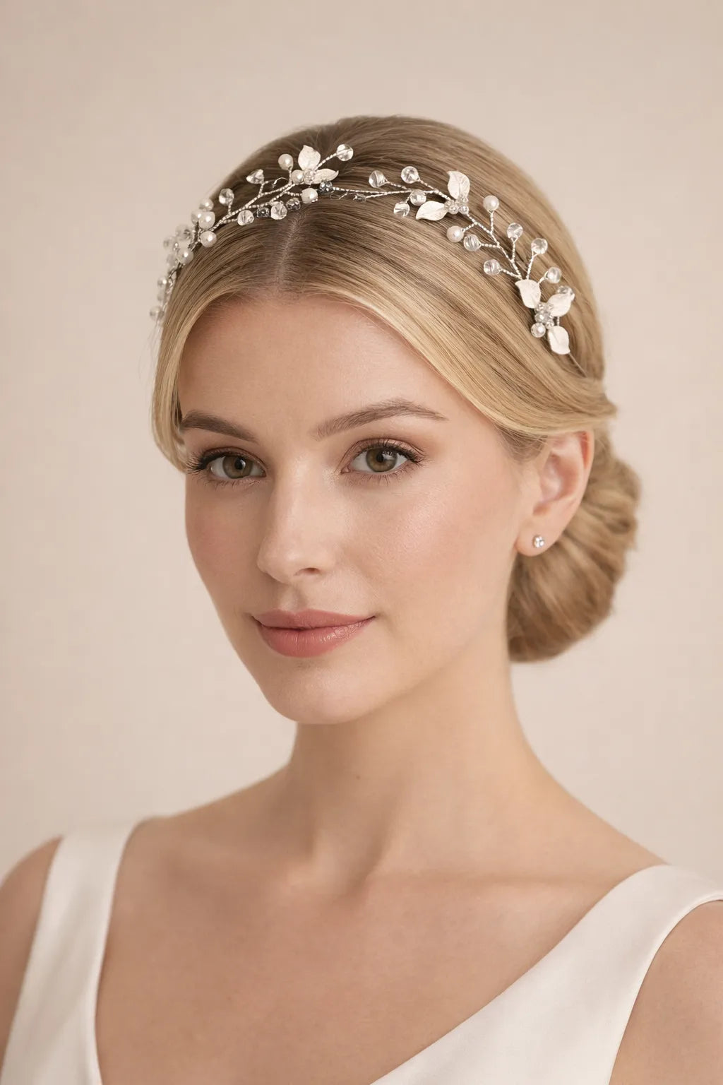 Headband fleur mariage