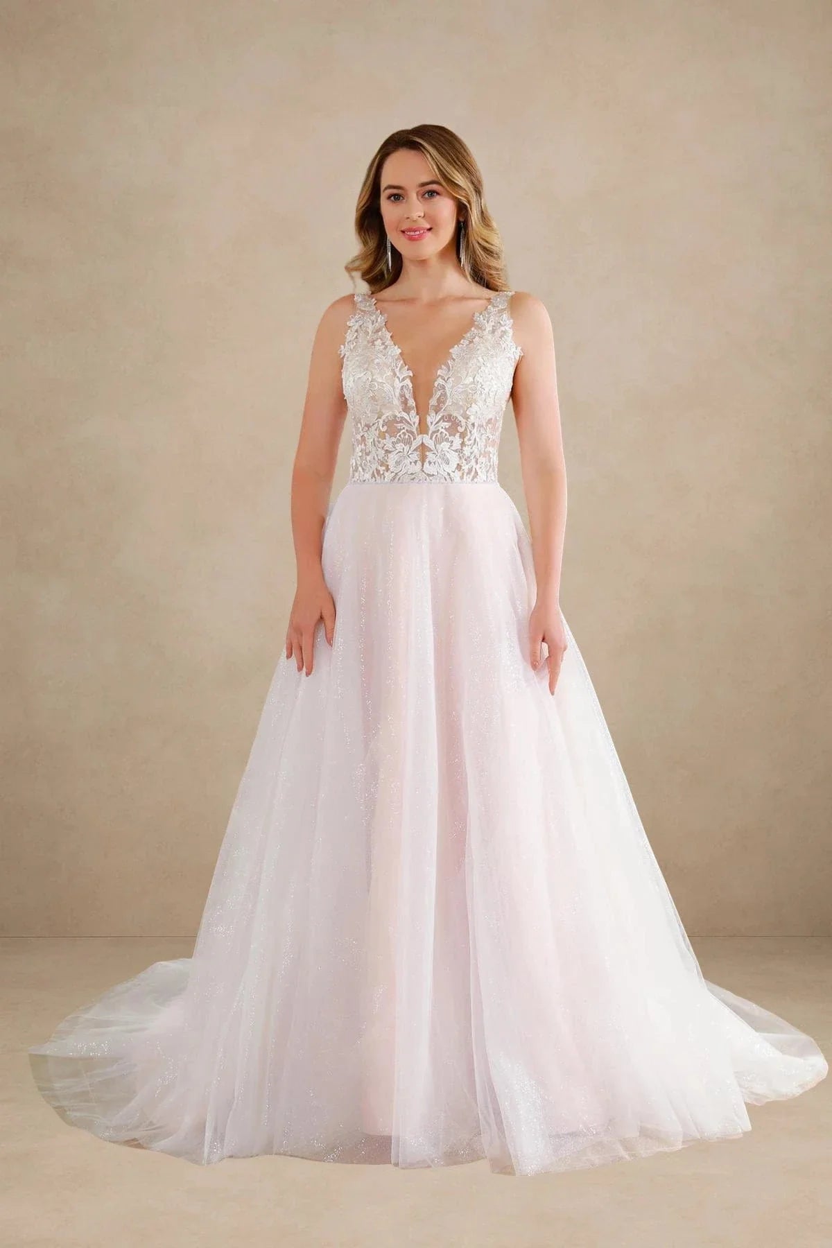 Robe de mariée tulle et dentelle fleuri – Bohelle