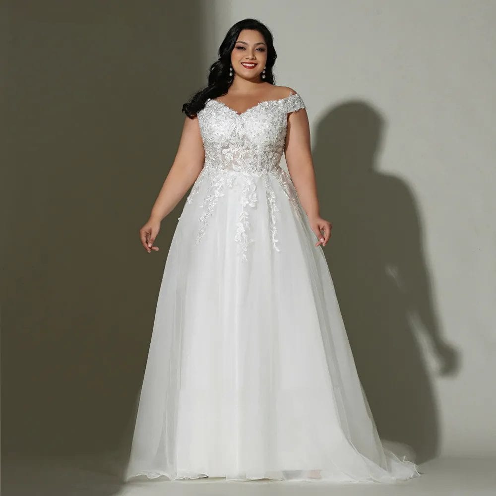 Robe de mariée Champêtre Femme Ronde – Bohelle