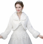 Boléro hiver mariage