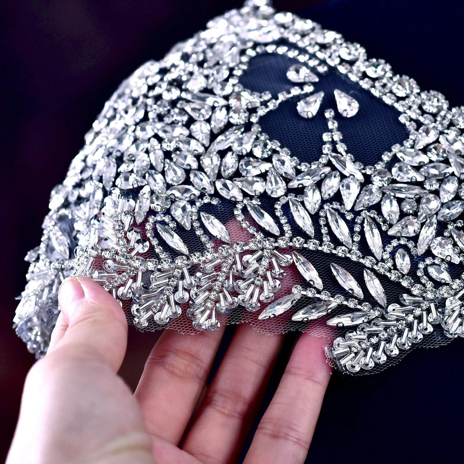 Silhouette et coupe de Bolero Argente Mariage