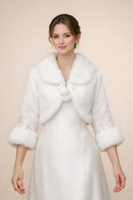 Boléro hiver mariage