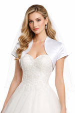 Boléro manche courte mariage