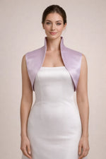 Boléro mariage violet