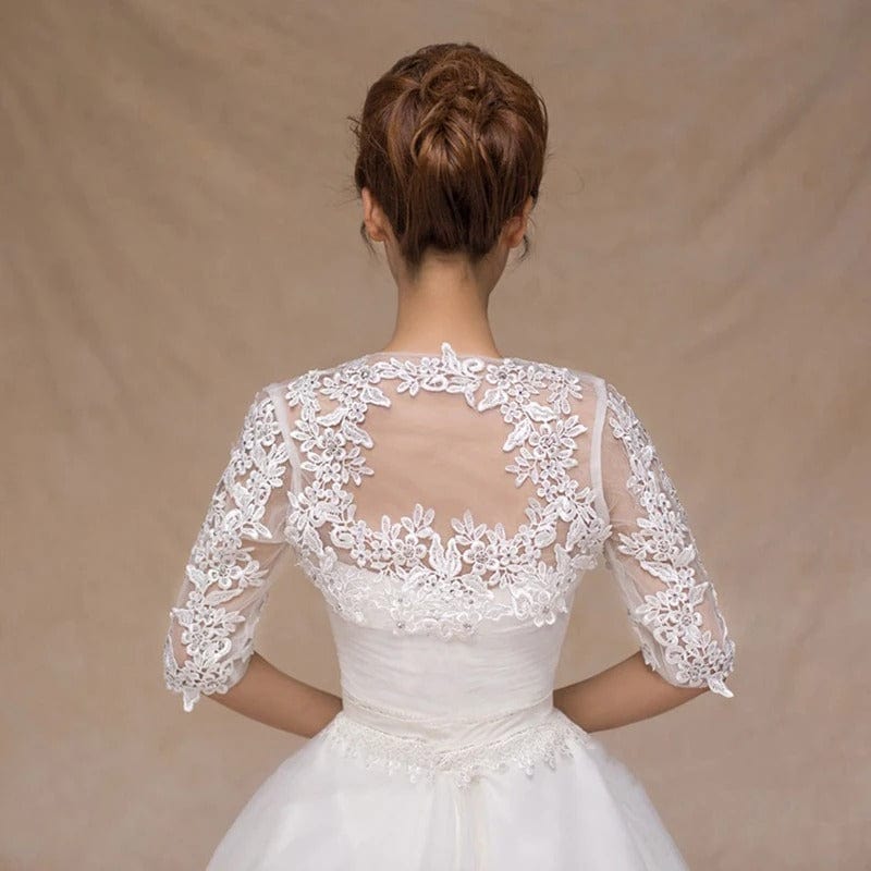 Détails de Bolero en Dentelle Mariage