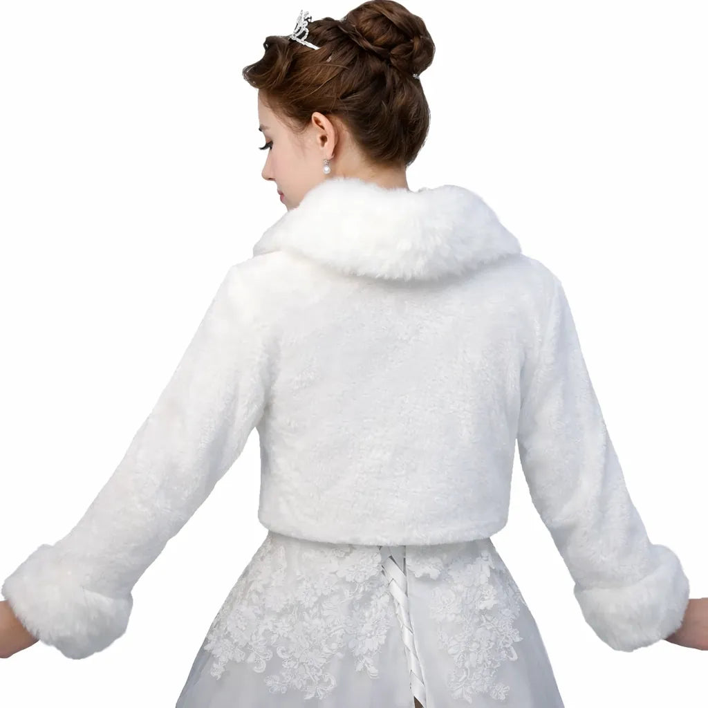 Boléro hiver mariage