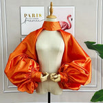 Détails de Bolero Orange Mariage