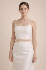 Ceinture doré robe de mariée