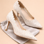 Chaussure Mariée Dentelle