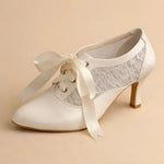 Chaussure mariée vintage