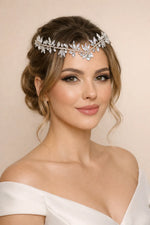 Diadème frontal mariage
