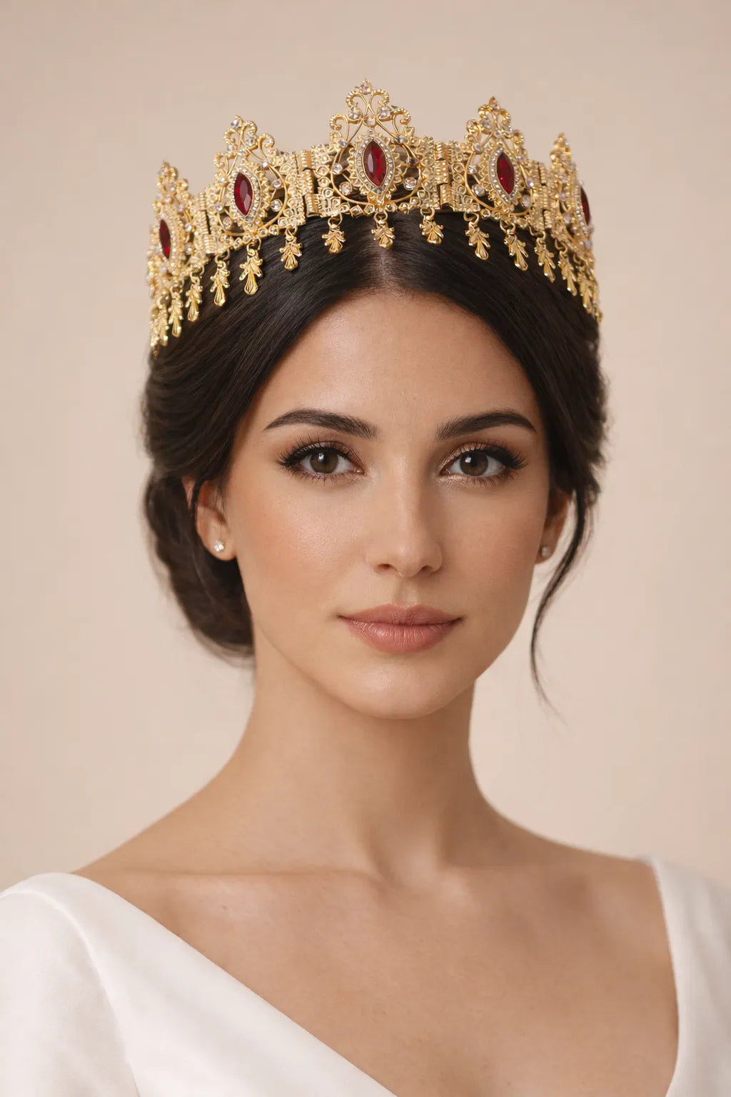 Diadème mariage marocain