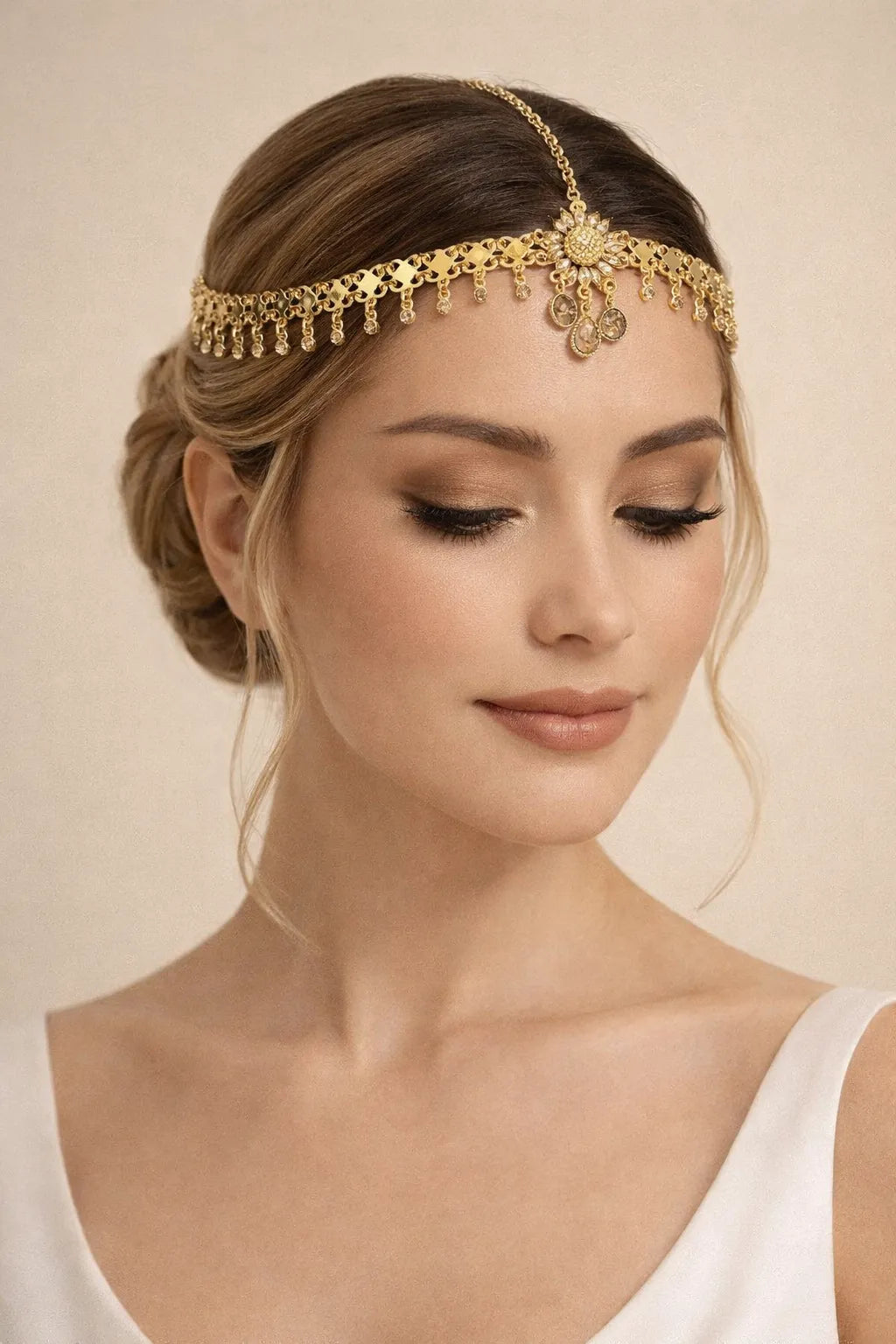 Diadème mariage oriental