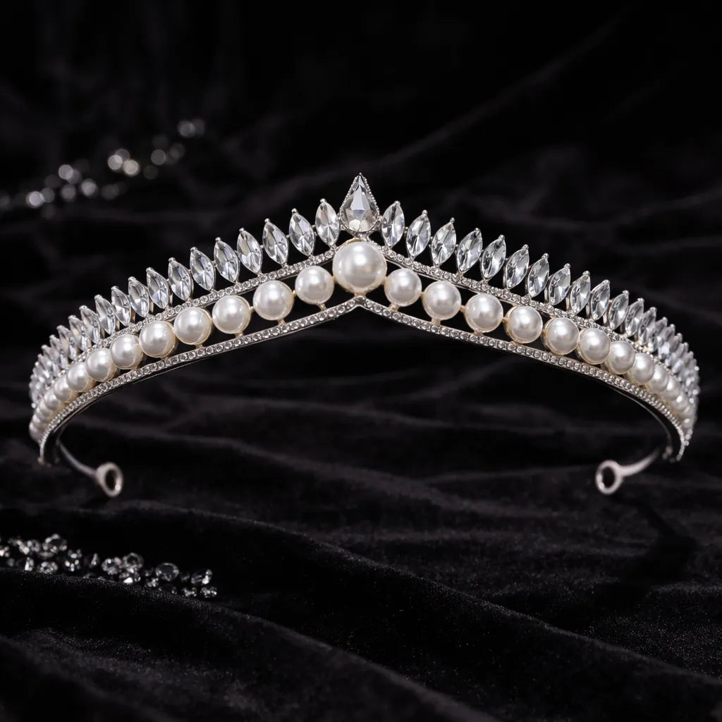 Diadème mariage perle