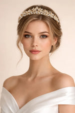 Diadème mariage simple