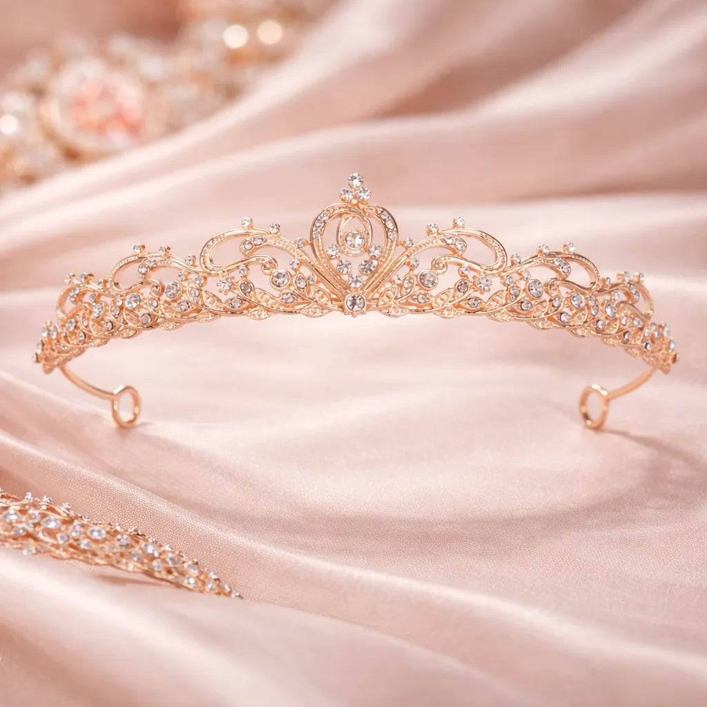 Diadème mariage strass