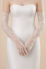 Gant mariée dentelle
