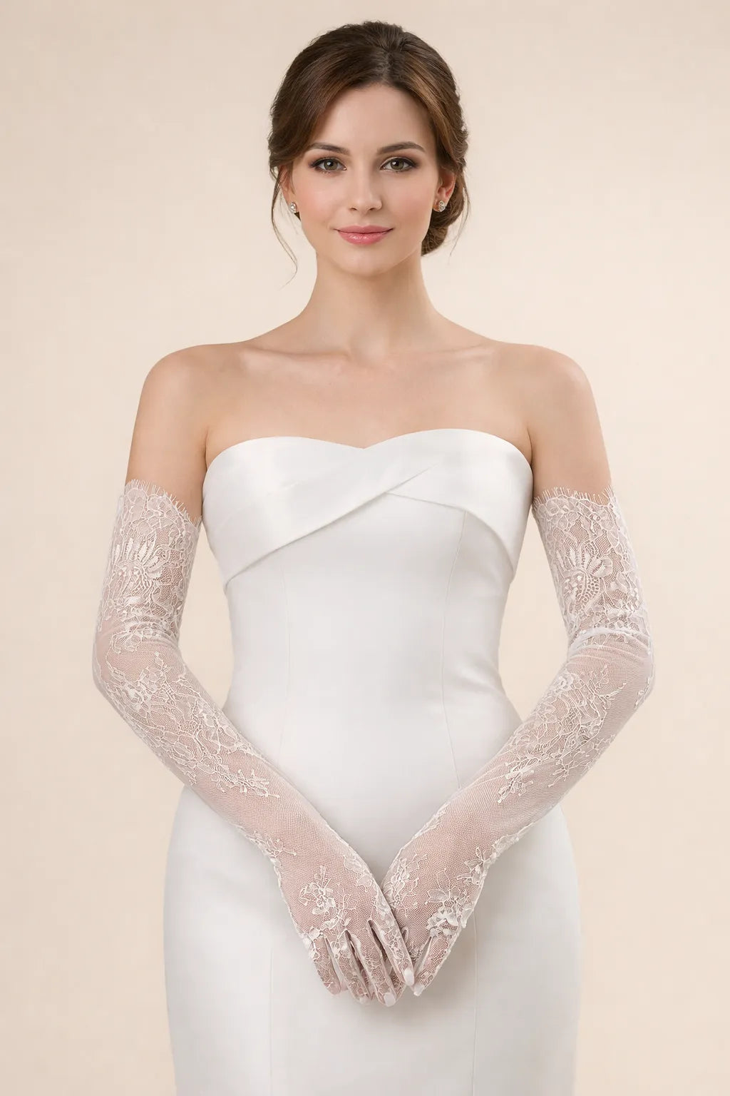Gant mariée dentelle