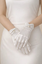 Gants de mariée blanc