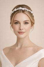 Headband mariage perle