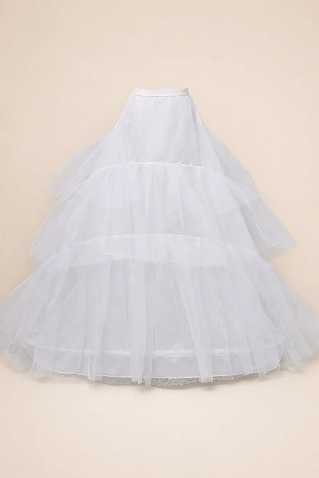 Jupon robe de mariée avec traine