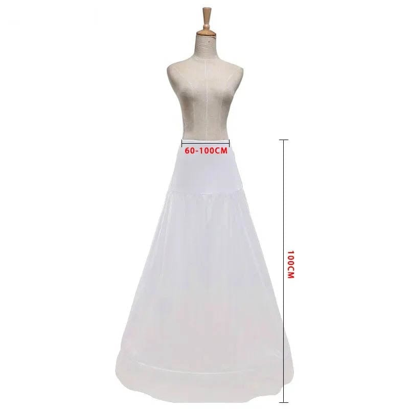 Détails de Jupon pour Robe de Mariée Fluide