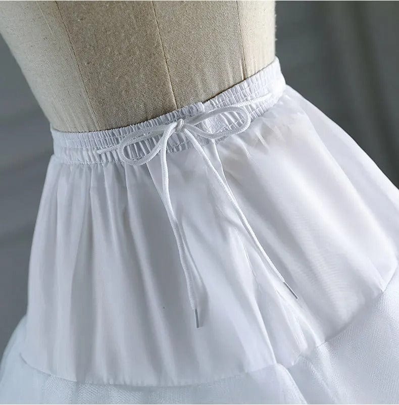 Détails de Jupon Robe de Mariée sans Cerceau