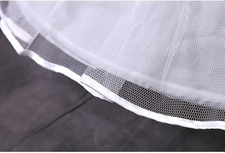 Jupon Robe de Mariée Sirene vue de dos