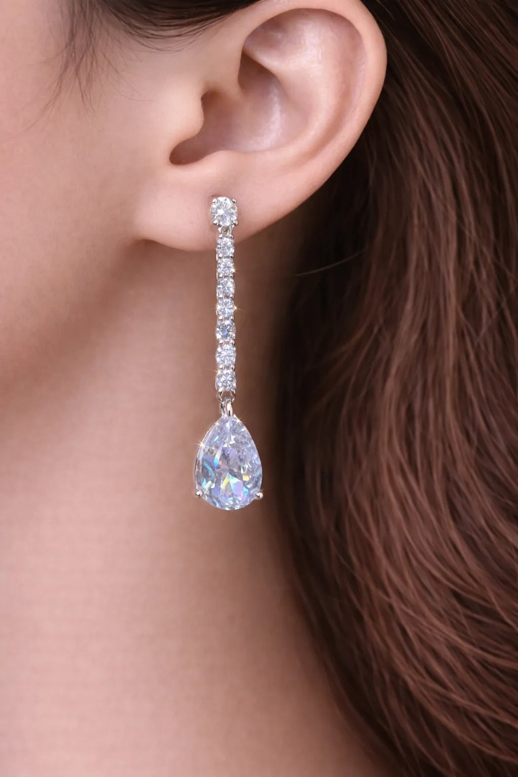 Ensemble de bijoux de mariage pour femmes, en forme de