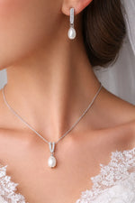 Parure mariage perle