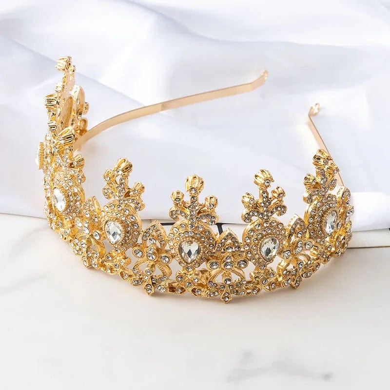 Gros plan sur les détails de Parure Mariee Orientale