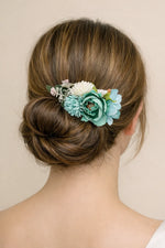 Peigne fleur mariée