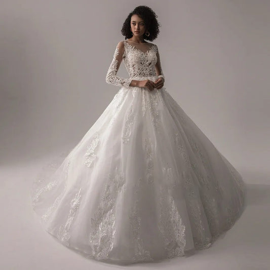 Robe de mariée Bohème avec manche