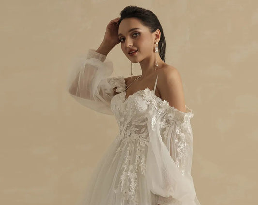 Robe de mariée Rétro Bohème