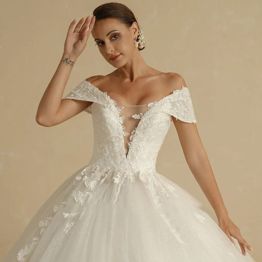 Robe de mariée Bohème Champetre