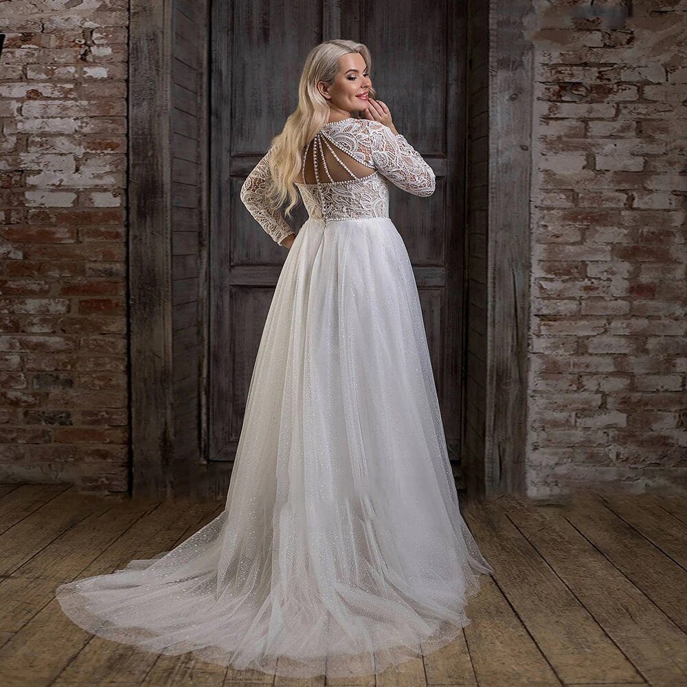 Robe de mariée grande taille lyon – Bohelle - Main Image