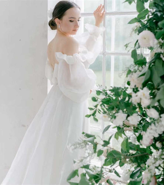 Robe de mariée rétro chic