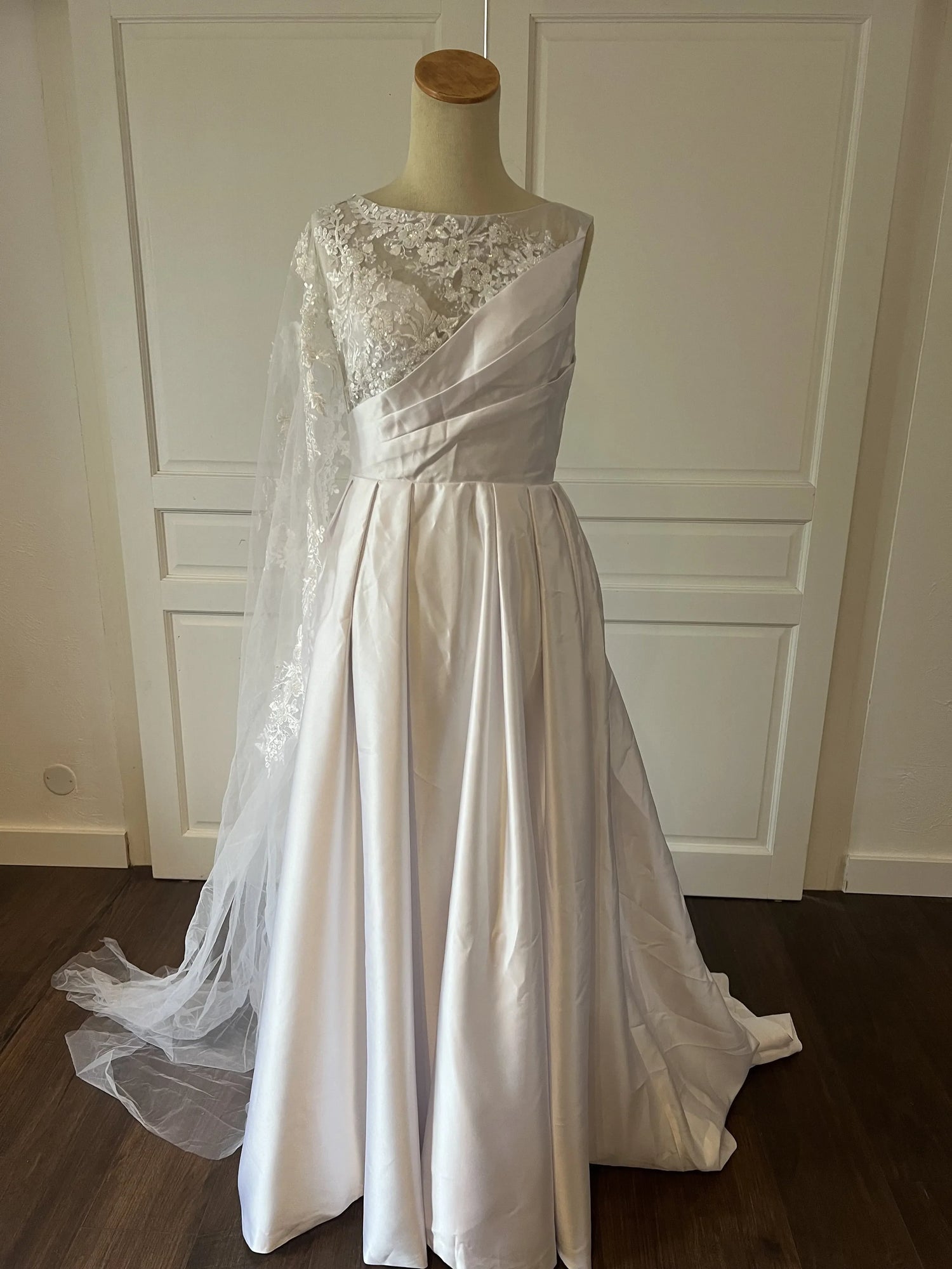 Robe de mariée country chic – vue détaillée