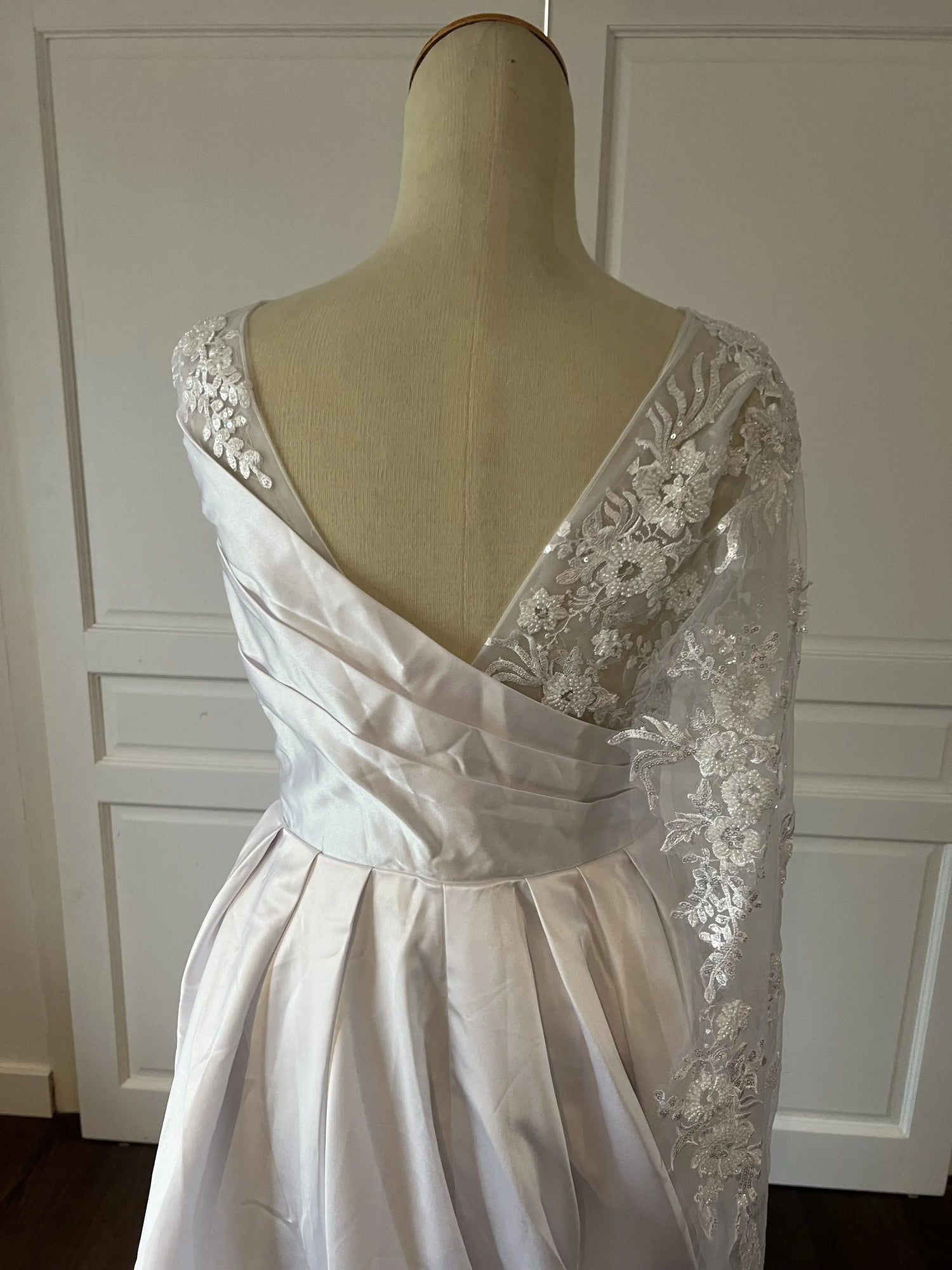 Robe de mariée country chic – vue détaillée