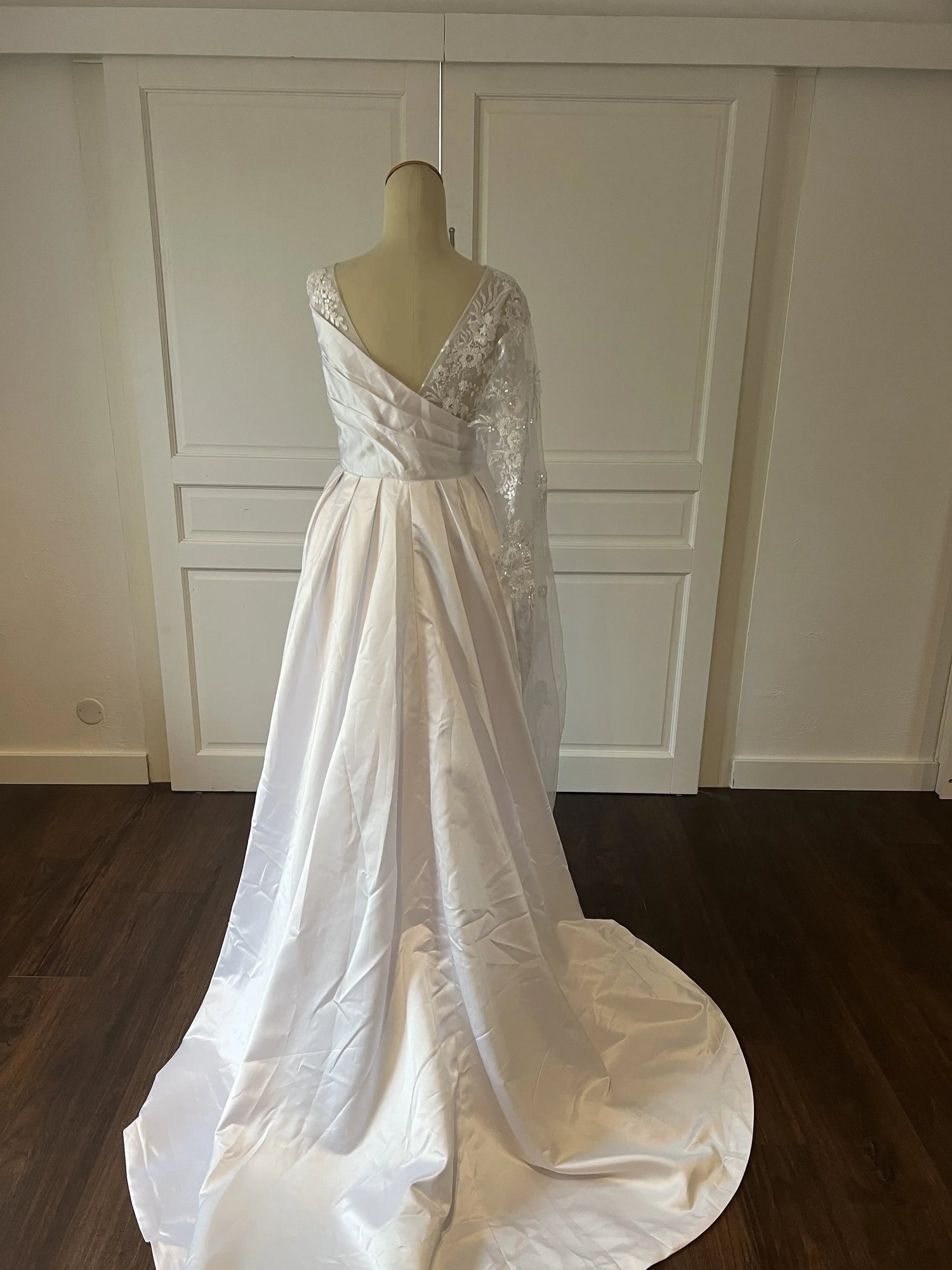 Robe de mariée country chic – vue détaillée