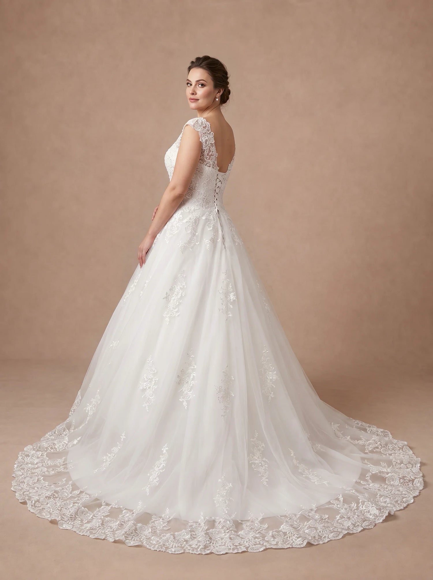 Robe de mariée Princesse Grande Taille
