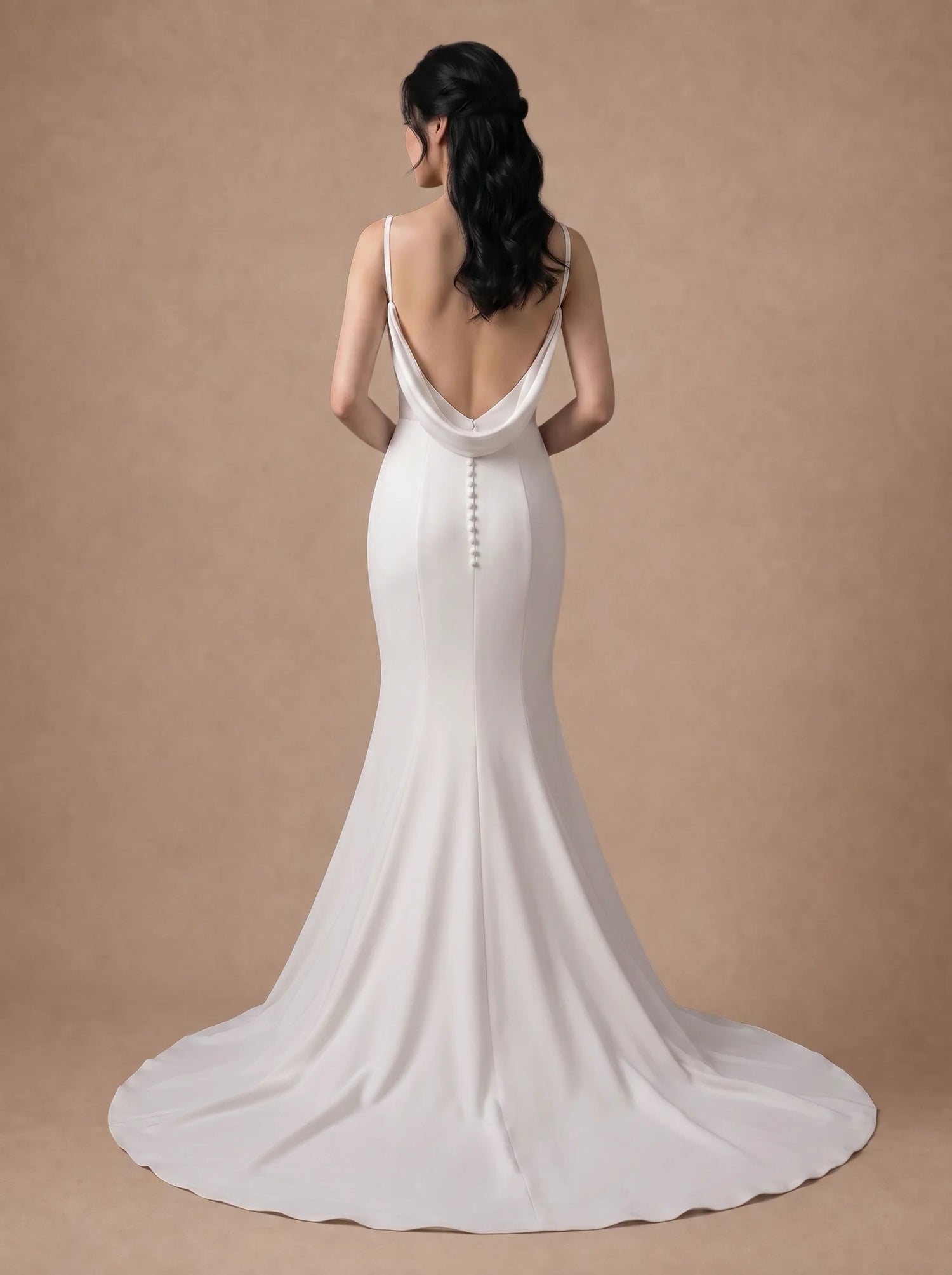 Robe de mariée Sirène Dos nu