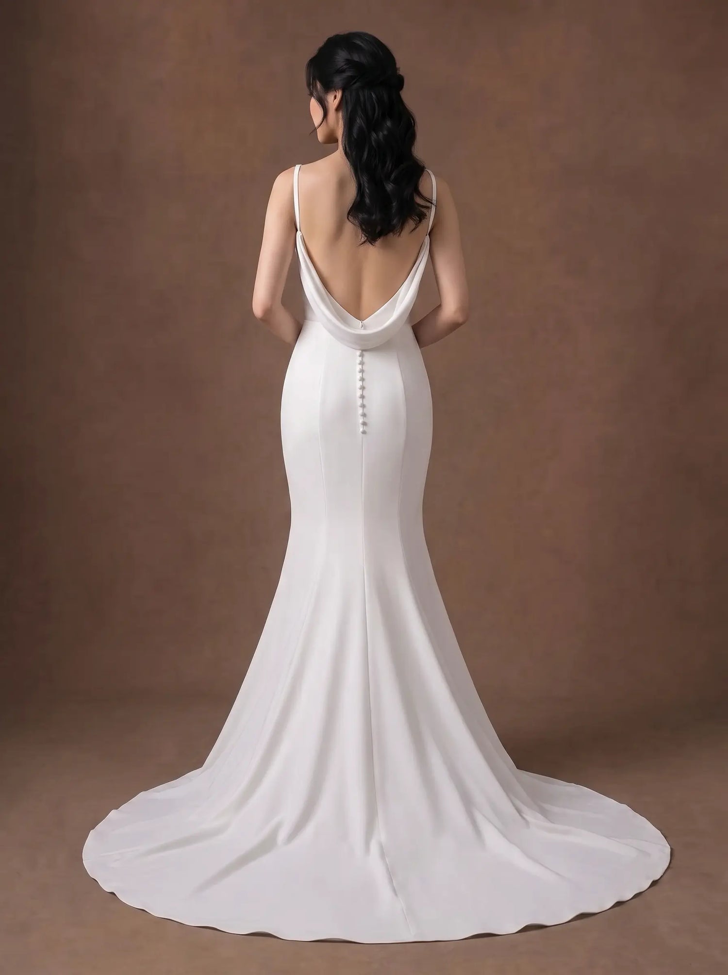 Robe de mariée Sirène Dos nu