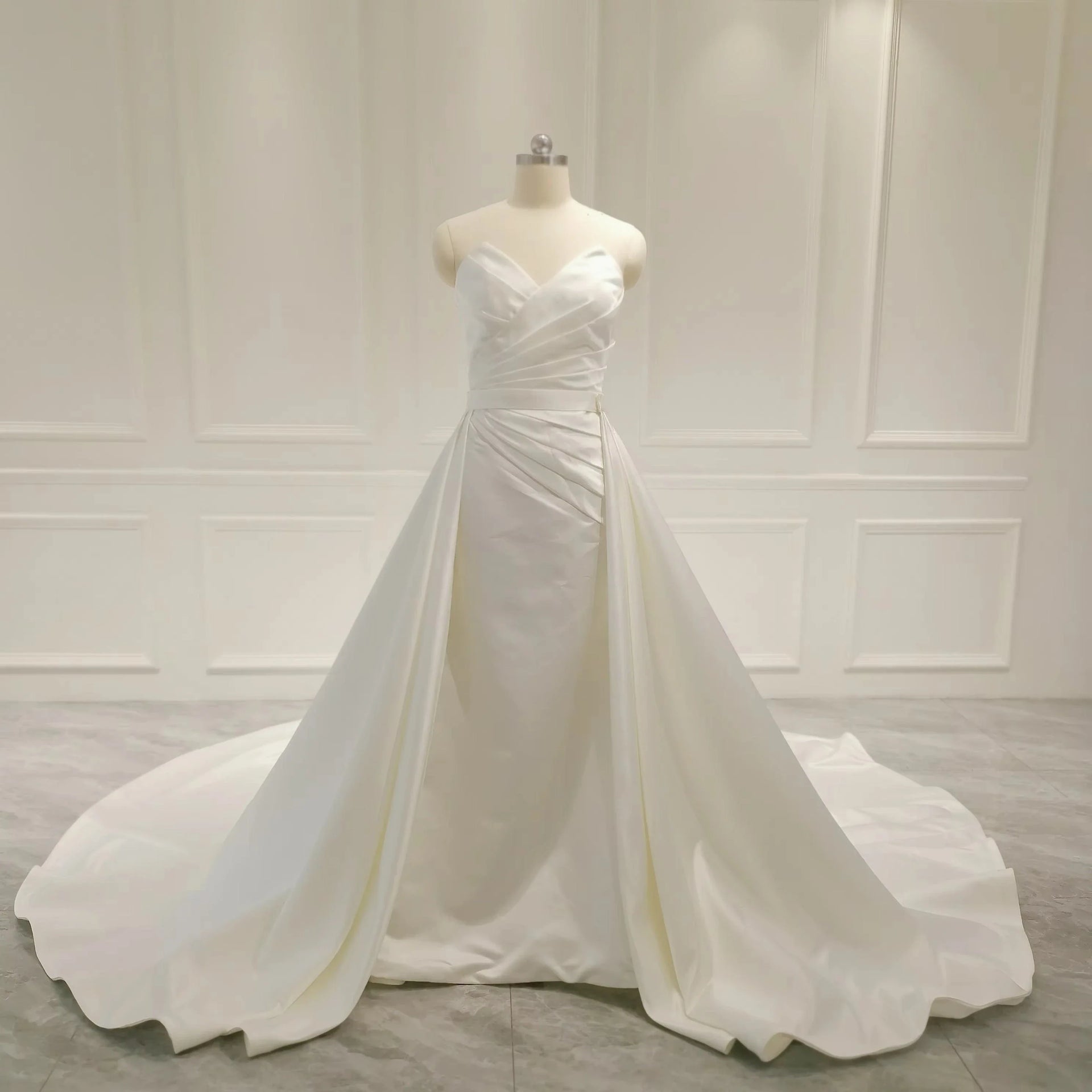 Robe de mariée Sirène Traîne amovible