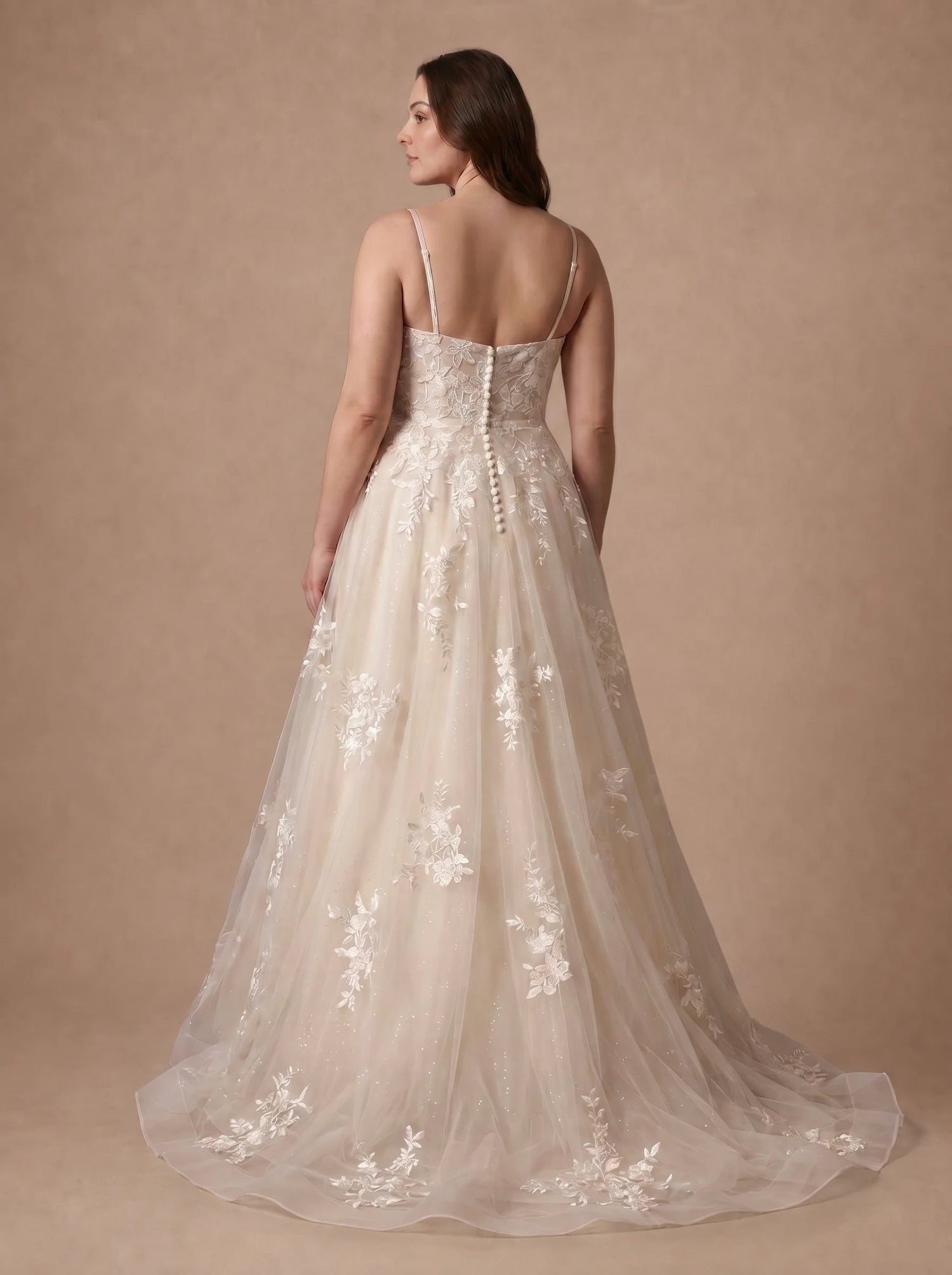 Robe de mariée bohème chic grande taille