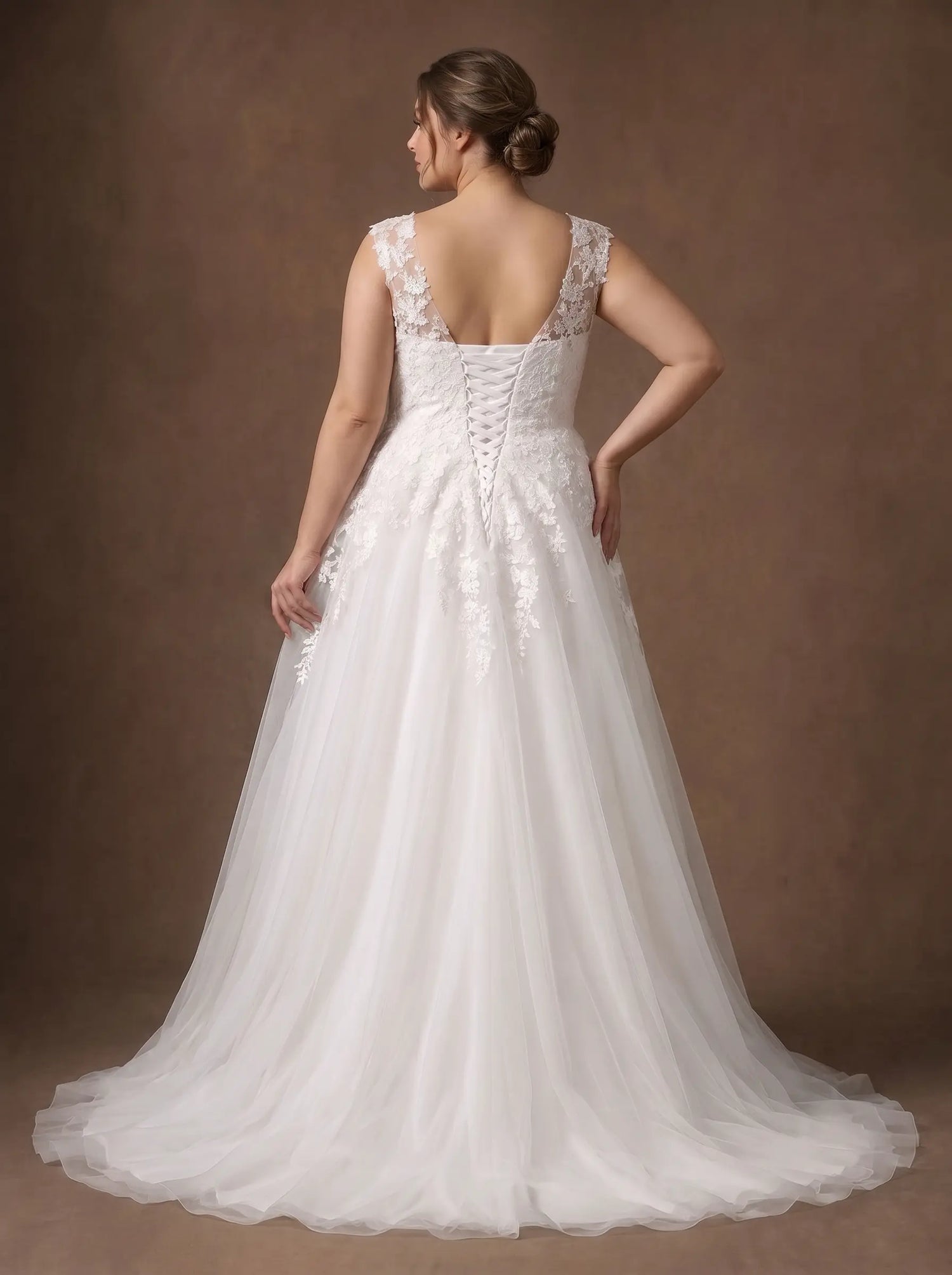 Robe de mariée bohème grande taille