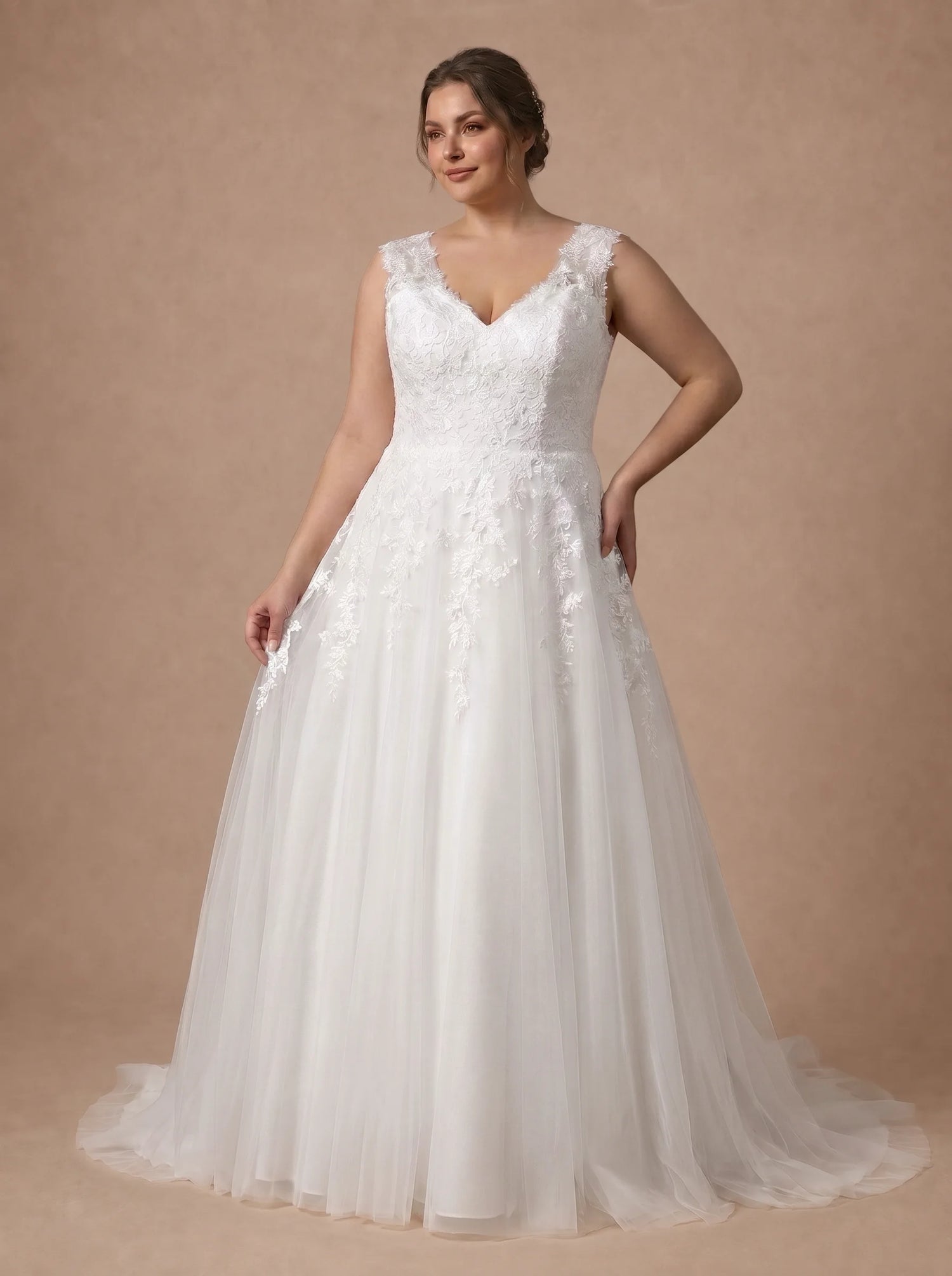 Robe de mariée bohème grande taille