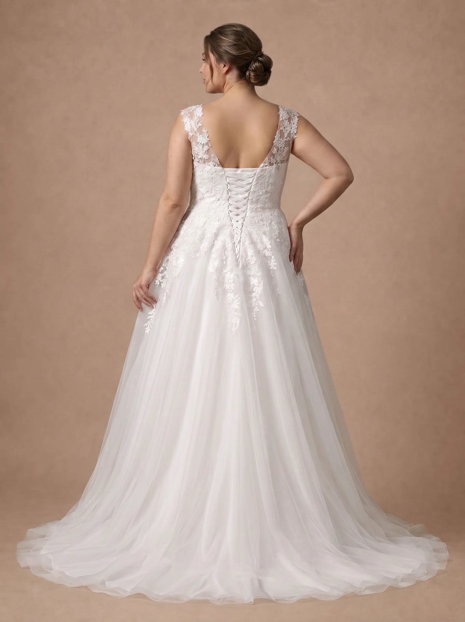 Robe de mariée bohème grande taille