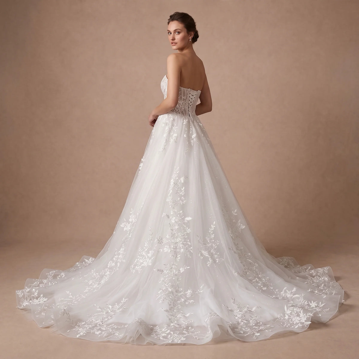 Robe de mariée bustier classique