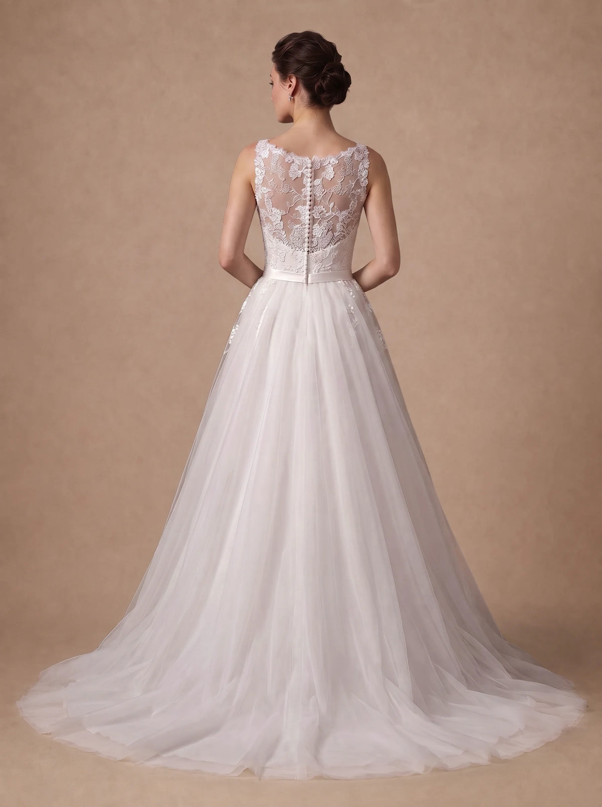 Robe de mariée jupe détachable